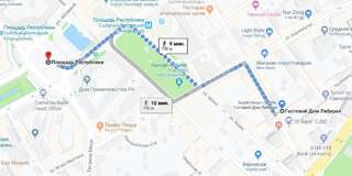 Гостевой дом Liberal Guest House Ереван Семейный люкс с балконом-4